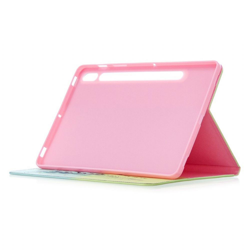 Case Für Samsung Galaxy Tab S7 / Tab S8 Feder