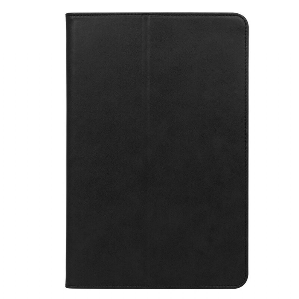 Case Für Samsung Galaxy Tab S7 / Tab S8 Lederstil Mit Riemen