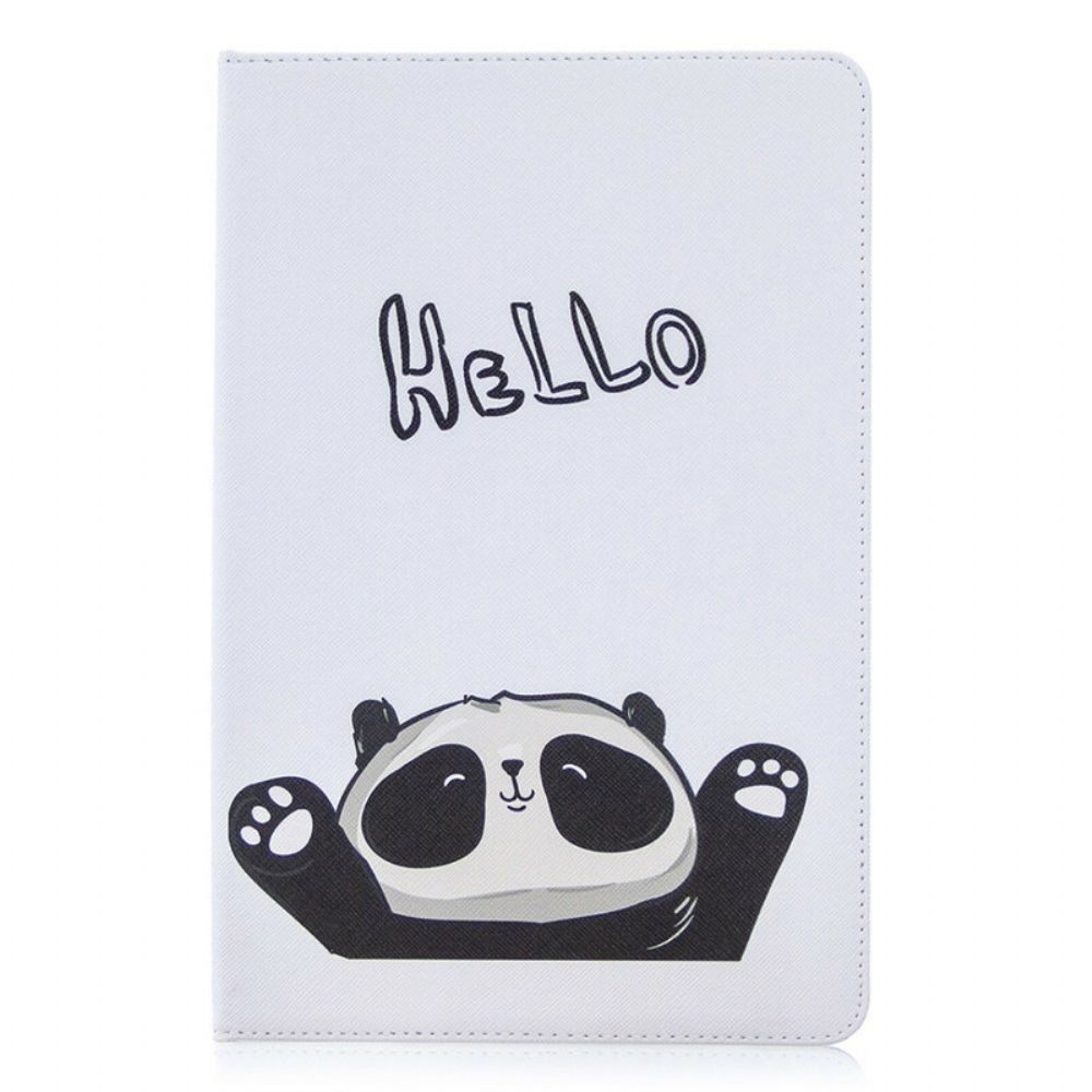 Case Für Samsung Galaxy Tab S7 / Tab S8 Panda-druckmuster
