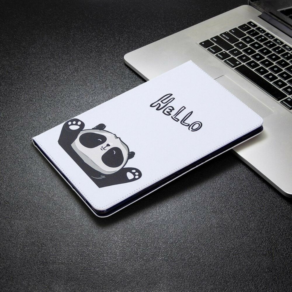 Case Für Samsung Galaxy Tab S7 / Tab S8 Panda-druckmuster