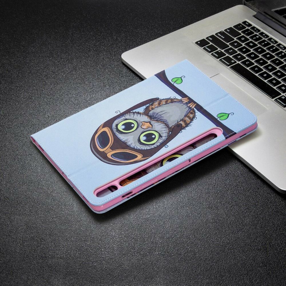 Case Für Samsung Galaxy Tab S7 / Tab S8 Reisende Eule