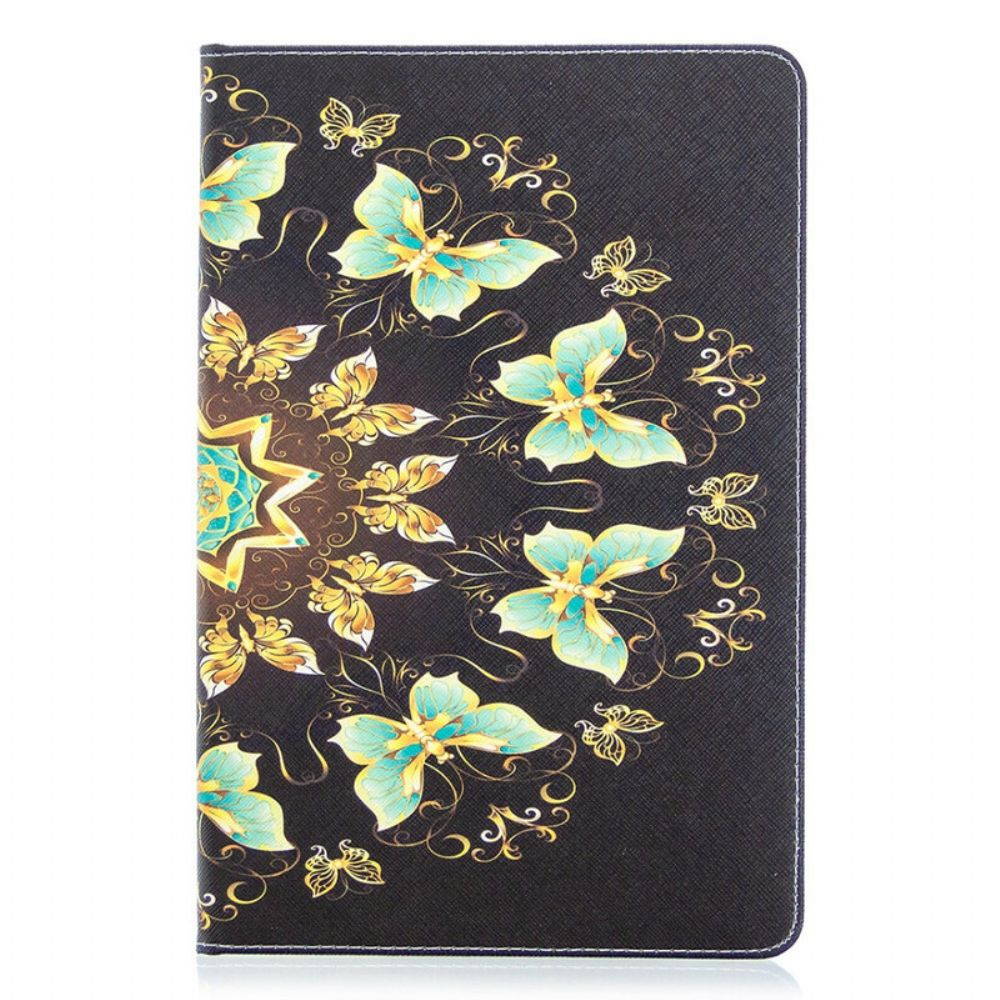 Case Für Samsung Galaxy Tab S7 / Tab S8 Schmetterlinge Art.-nr