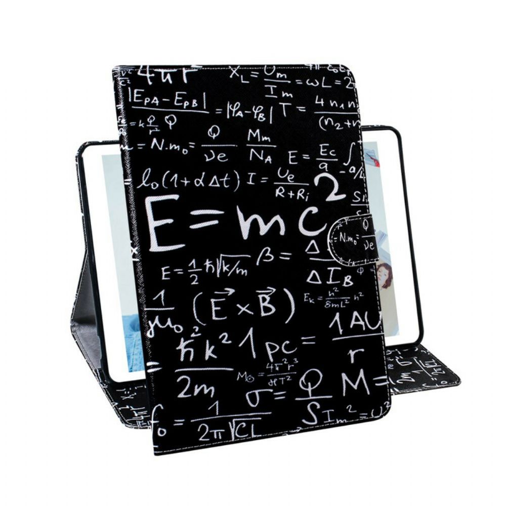 Flip Case Für Samsung Galaxy Tab S7 / Tab S8 Mathematische Berechnungen
