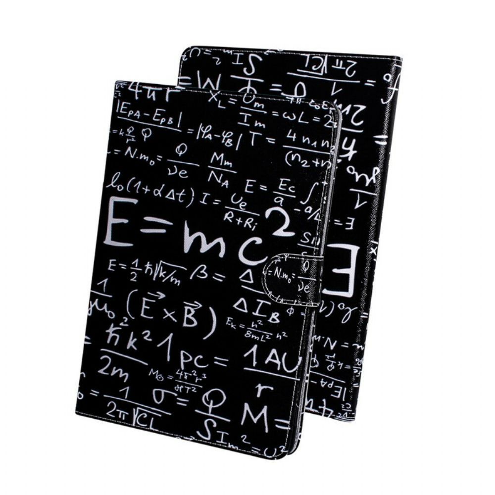 Flip Case Für Samsung Galaxy Tab S7 / Tab S8 Mathematische Berechnungen