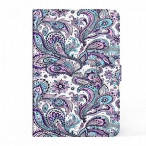 Flip Case Für Samsung Galaxy Tab S7 / Tab S8 Paisley-muster