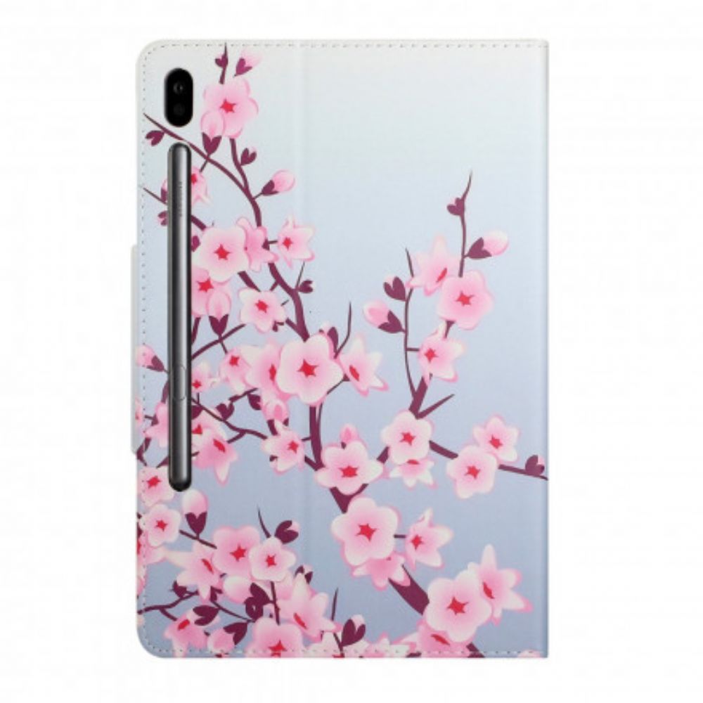 Flip Case Für Samsung Galaxy Tab S7 / Tab S8 Sakura
