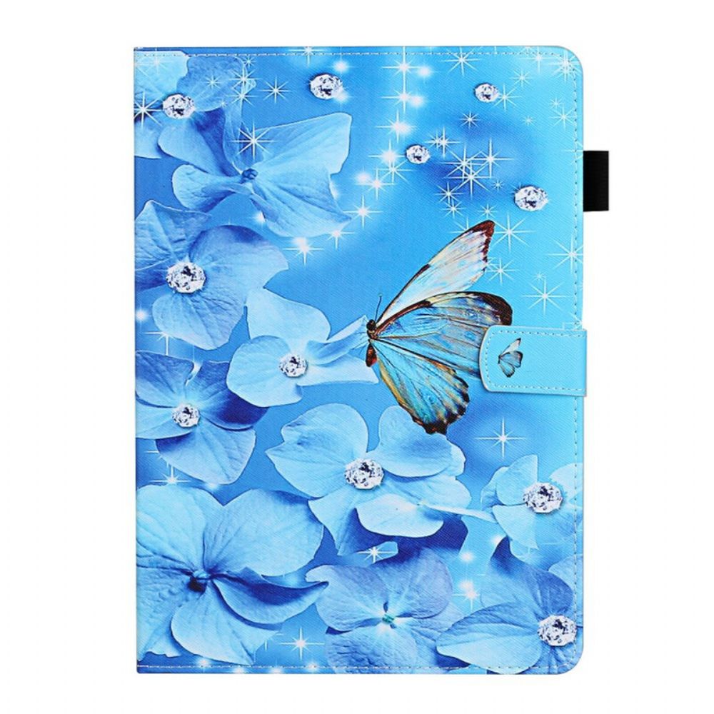 Lederhüllen Für Samsung Galaxy Tab S7 / Tab S8 Blumen