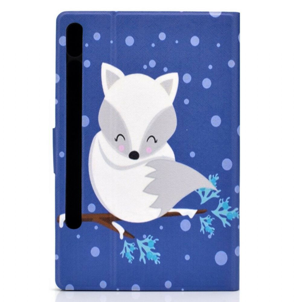 Lederhüllen Für Samsung Galaxy Tab S7 / Tab S8 Fuchs