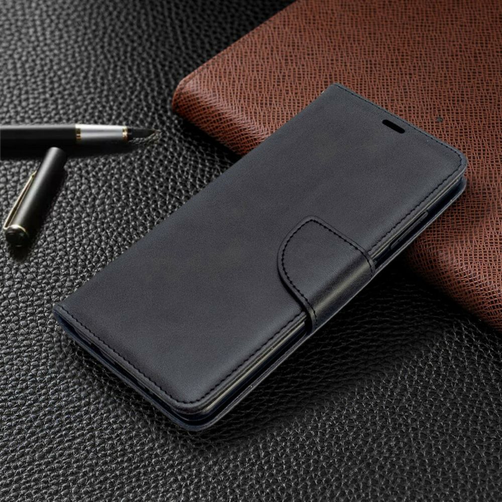 Flip Case Für Samsung Galaxy A51 Flip Case Glatte Schräge Klappe