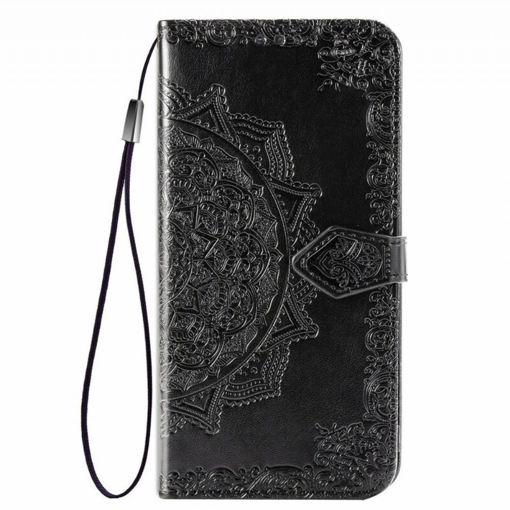 Flip Case Für Samsung Galaxy A51 Mandala Aus Dem Mittelalter
