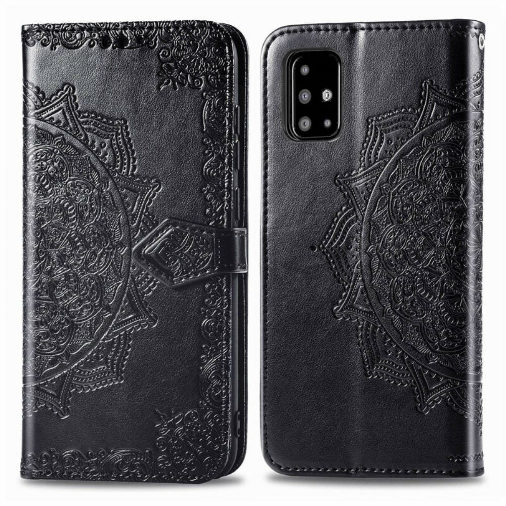 Flip Case Für Samsung Galaxy A51 Mandala Aus Dem Mittelalter