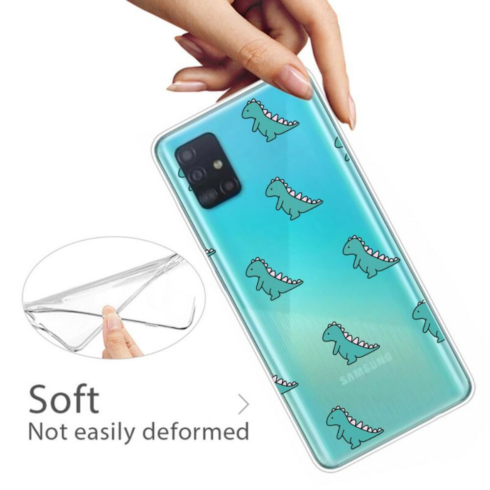 Handyhülle Für Samsung Galaxy A51 Dinosaurier