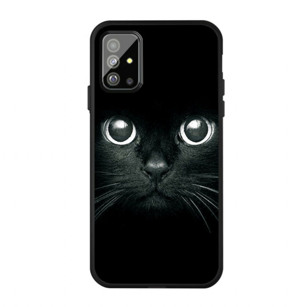 Handyhülle Für Samsung Galaxy A51 Katzenaugen