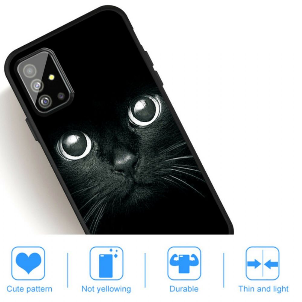 Handyhülle Für Samsung Galaxy A51 Katzenaugen