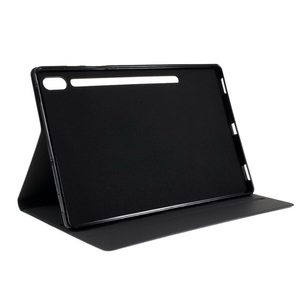 Case Für Samsung Galaxy Tab S6 Einfaches Kunstleder