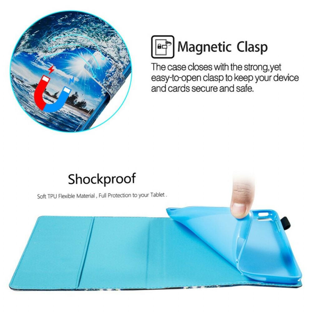 Flip Case Für Samsung Galaxy Tab S6 Welle