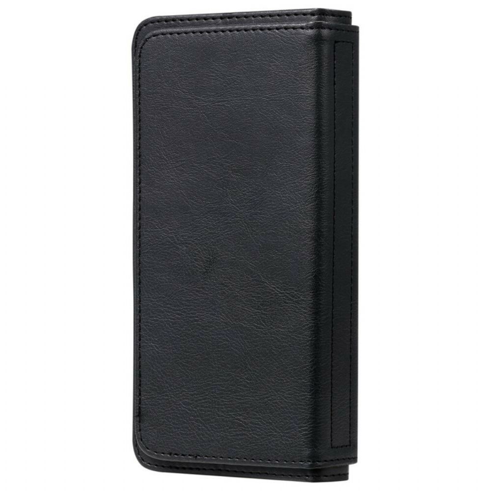 Flip Case Für Sony Xperia 10 II Multifunktionaler 10er Kartenhalter